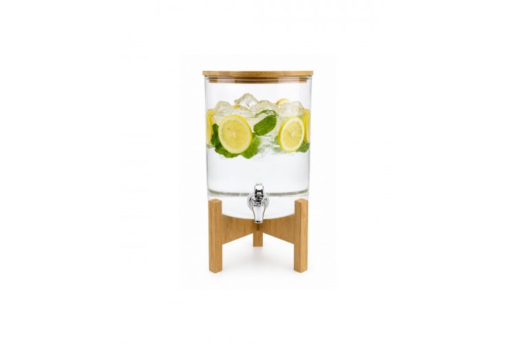 Akasya Standlı Cam Dispenser