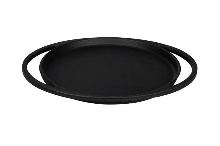 Lava Döküm Yuvarlak Pizza Krep Pankek Tavası Lava Döküm Yuvarlak Pizza Krep Pankek Tavası