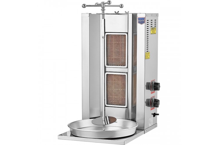 2 Radyanlı Gazlı Döner Ocağı