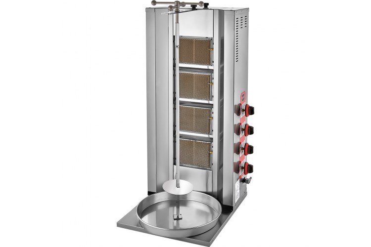 4 Radyanlı Gazlı Döner Ocağı 