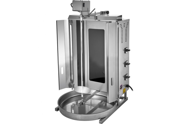 Elektrikli 3 Radyanlı Döner Ocağı Üstten Motorlu