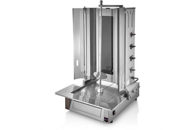 Elektrikli 4 Radyanlı Döner Ocağı Alttan Motorlu