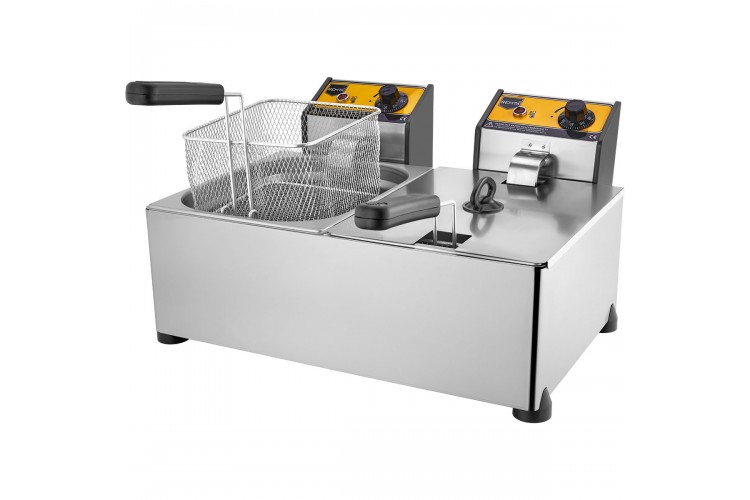 Elektrikli 5+5 LT Fritöz