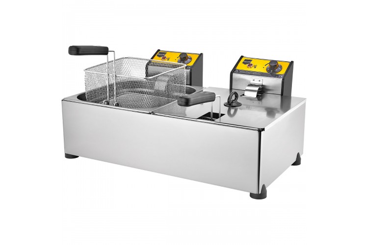 Elektrikli 8+8 LT Fritöz