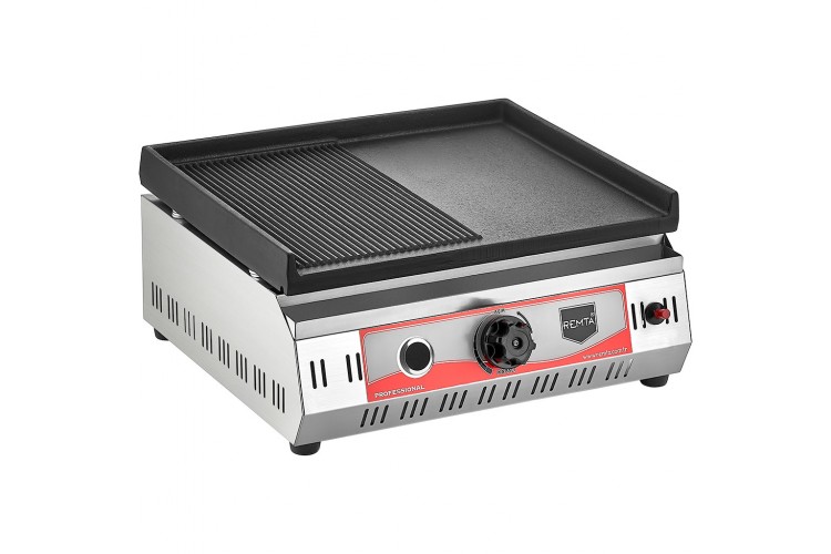 Gazlı Döküm Izgara Yarı Oluklu 50cm