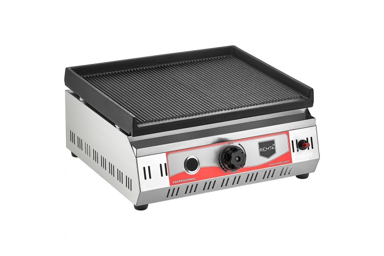 Gazlı Döküm Izgara Tam Oluklu 50cm