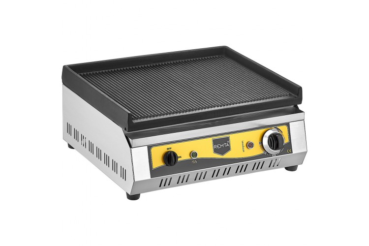 Elektrikli Döküm Izgara Tam Oluklu 50cm