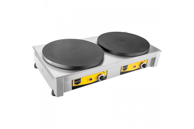 Elektrikli Krep Pişirici Çiftli 40cm