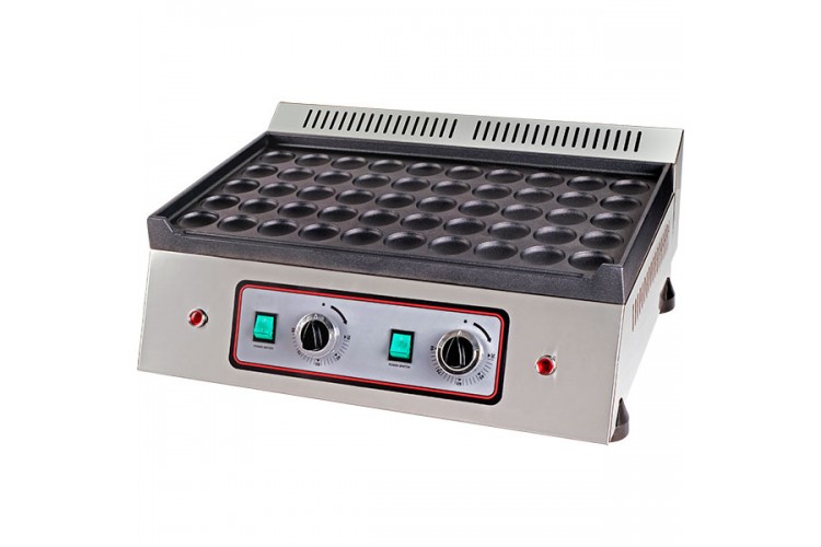 Elektrikli 50'li Yuvarlak Bubble Pankek Makinesi 