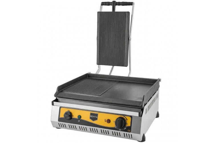 Elektrikli Izgara ve Tost Makinesi Kayar Kapaklı 