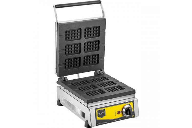 Elektrikli 6'lı Çubuk Waffle Makinesi