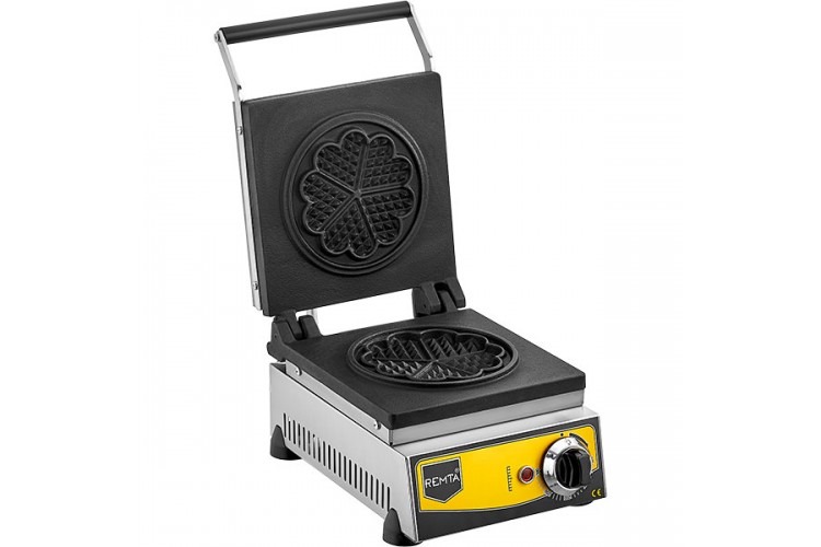 Elektrikli Waffle Makinesi Çiçek Model 16cm