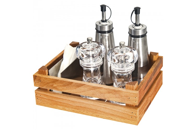 Ahşap Kasalı Beşli Set