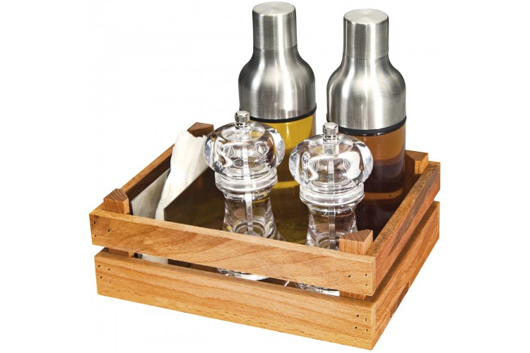 Ahşap Kasalı Beşli Set