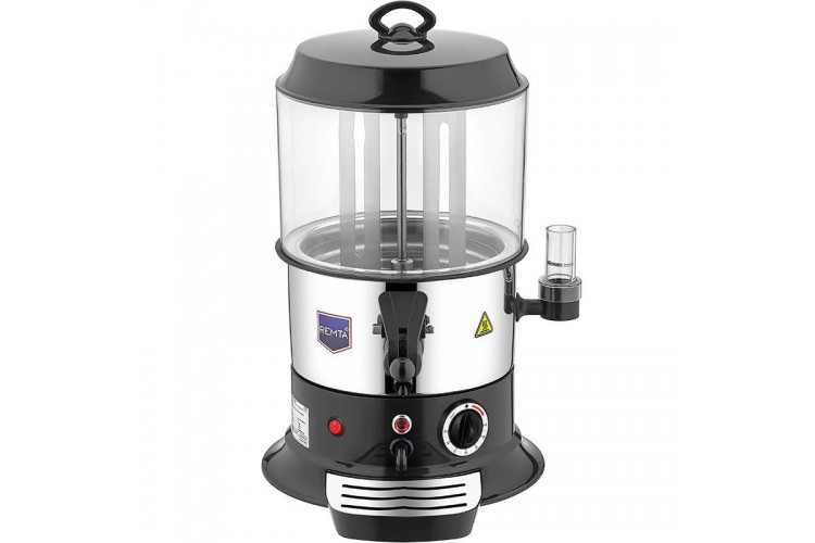 Siyah Model Mini Sahlep ve Sıcak Çikolata Isıtıcı