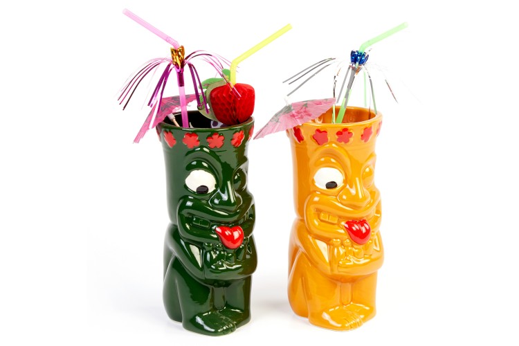 Seramik Tiki Kokteyl Bardak Seramik Tiki Kokteyl Bardak
