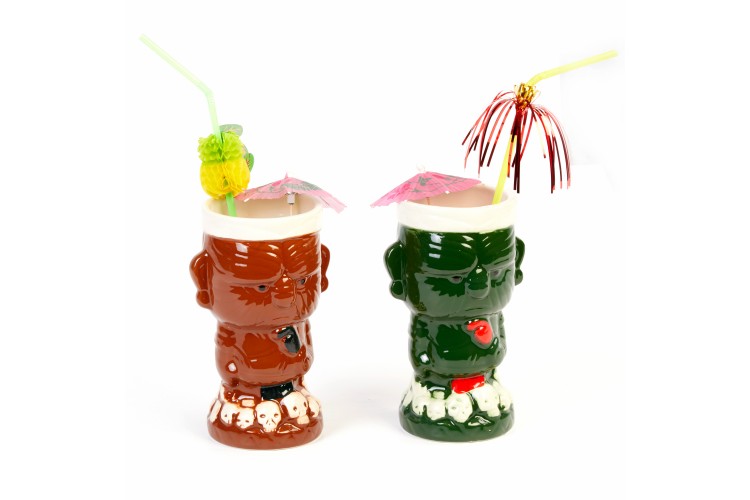 Seramik Tiki Kokteyl Bardak Seramik Tiki Kokteyl Bardak