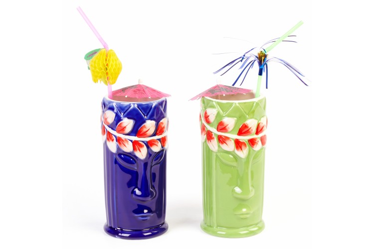 Seramik Tiki Kokteyl Bardak Seramik Tiki Kokteyl Bardak
