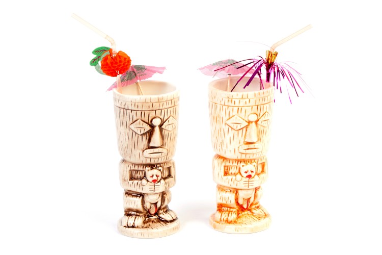 Seramik Tiki Kokteyl Bardak Seramik Tiki Kokteyl Bardak