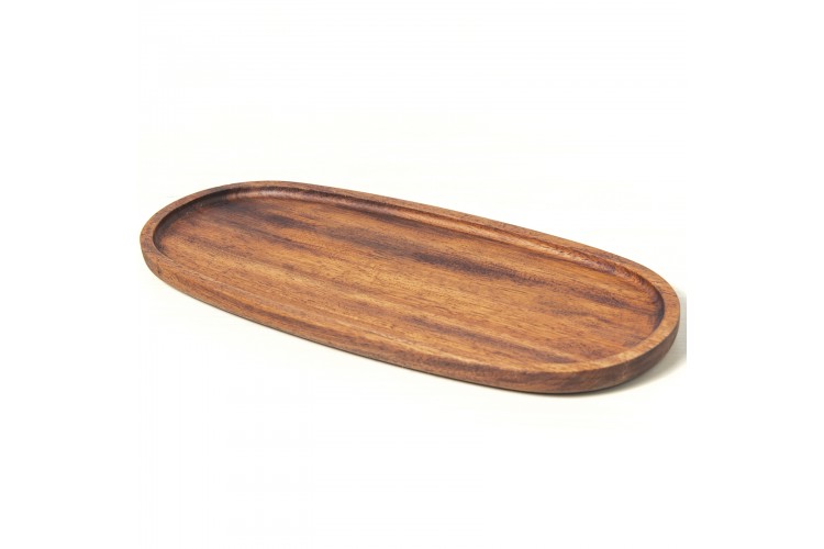 İroko Oval Sunum Tahta