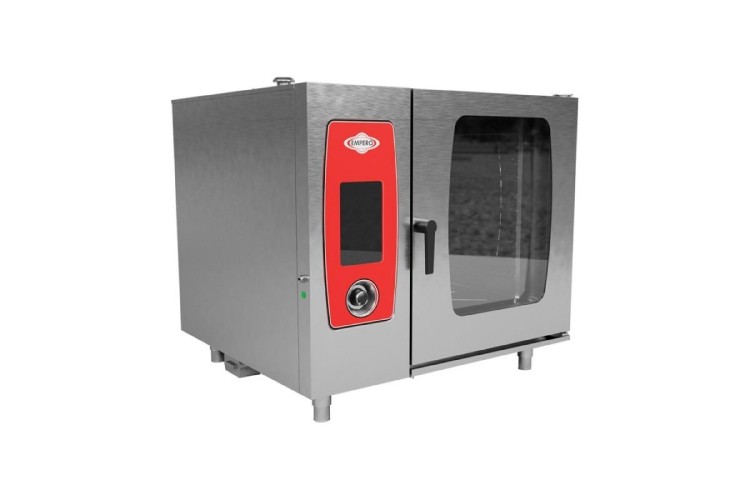 Elektrikli Kombi Fırın 1/1 GN 6 Tepsi Kapasiteli