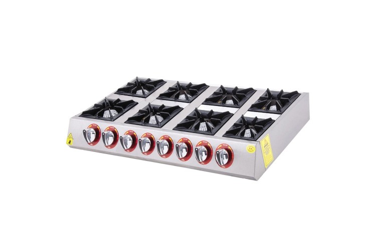 Set Üstü Mini Ocak 8’li 100×50 Gazlı