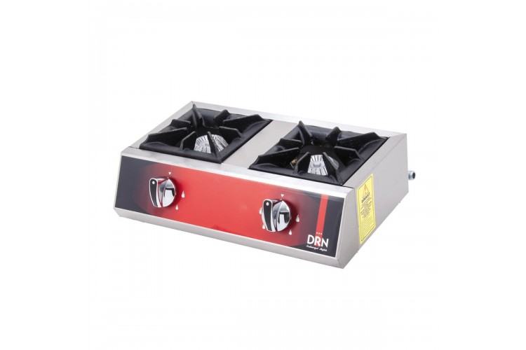 Set Üstü Mini Ocak 2'li 50×30 Gazlı