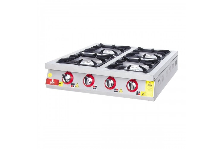 Set Üstü Ocak 4’lü 80×80 Gazlı