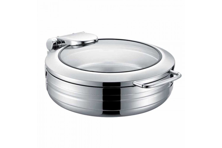 Chafing Dish Lüks 2/3 Yuvarlak 6Lt