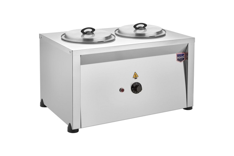 Çiftli Çorba Isıtıcı 9+9 lt